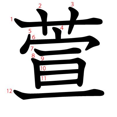 萱 漢字|萱的解釋